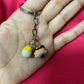 Calvin and Hobbes charm/ keychain/ keyring/ collectable