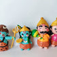 Baby Krishna, Shiv, Bhim, Arjun figures figurines, Indian gods